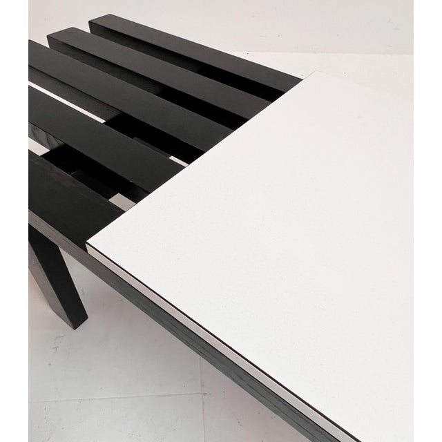 Mid-Century Modern Bz Slatted Bench by Martin Visser for Het Spectrum, 1960s For Sale - Image 3 of 15