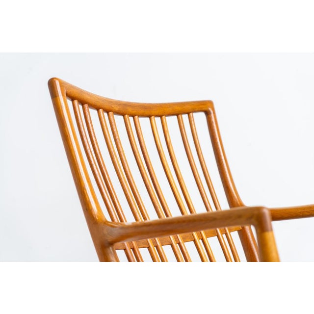 ML33 Rocking Chair by Hans J. Wegner for A. Mikael Laursen For Sale - Image 10 of 17