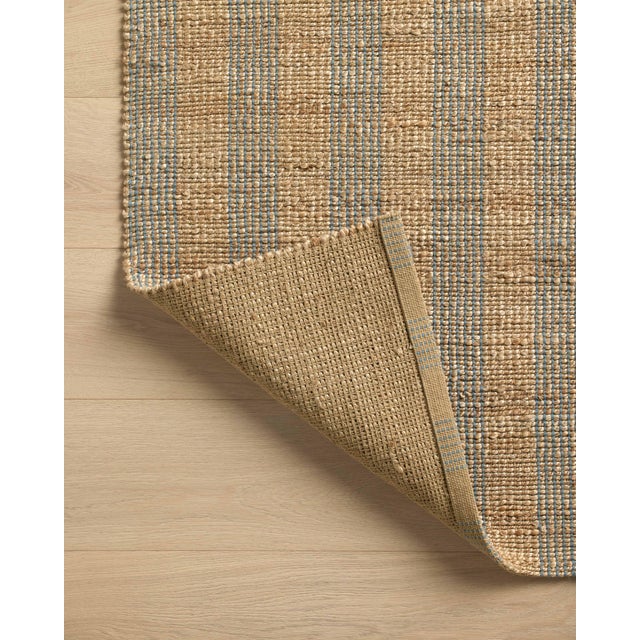 2020s Chris Loves Julia x Loloi Judy Natural / Sky 2'-6" x 7'-6" Runner Rug For Sale - Image 5 of 5