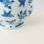 Blue and White Globular Vase with Butterflies and Floral Motifs For Sale In San Francisco - Image 6 of 7