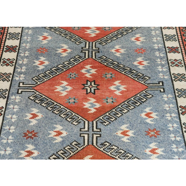Turkish Vintage Rug 2'7 x 12'6" For Sale - Image 4 of 4