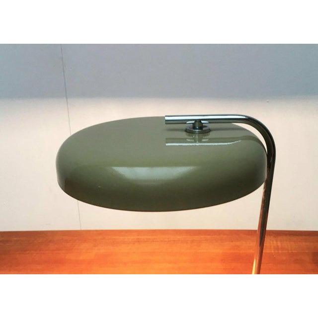 Mid-Century Space Age Minimalist German Table Lamp from Hustadt Leuchten, 1960s For Sale - Image 15 of 18