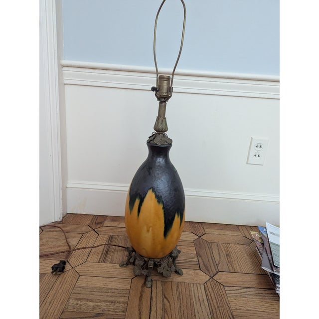 1920s 1920s Louis Dage Lamp, France For Sale - Image 5 of 10