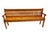 Biedermeier Bench in Cherrywood, South Germany, 1830 For Sale - Image 5 of 10