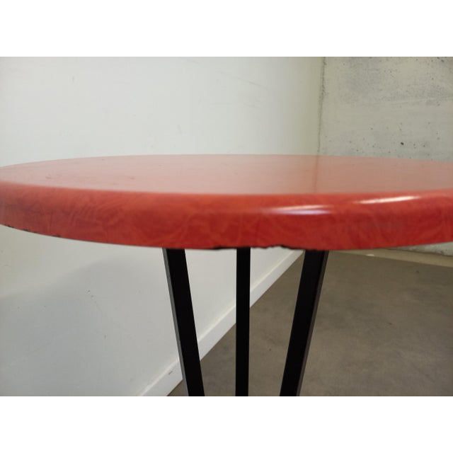 Parisian Bistro Pedestal Table, 1950s For Sale - Image 10 of 17