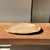 Brutalist Large Oval Beige Petrified Wood Trinket Tray, 1980s For Sale - Image 3 of 9