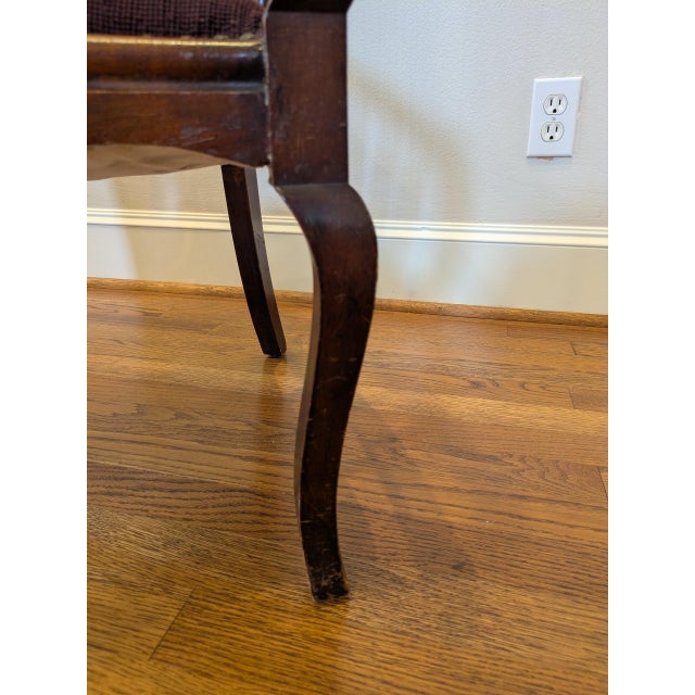 Early 20th Century Elegant Edwardian Armchair For Sale In Houston - Image 6 of 8