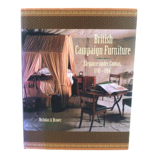 British Campaign Furniture Coffee Table Book, 2001 For Sale