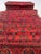 Red and Navy Tribal Geometric Runner Rug, 2'9" X 15'6" For Sale - Image 11 of 17