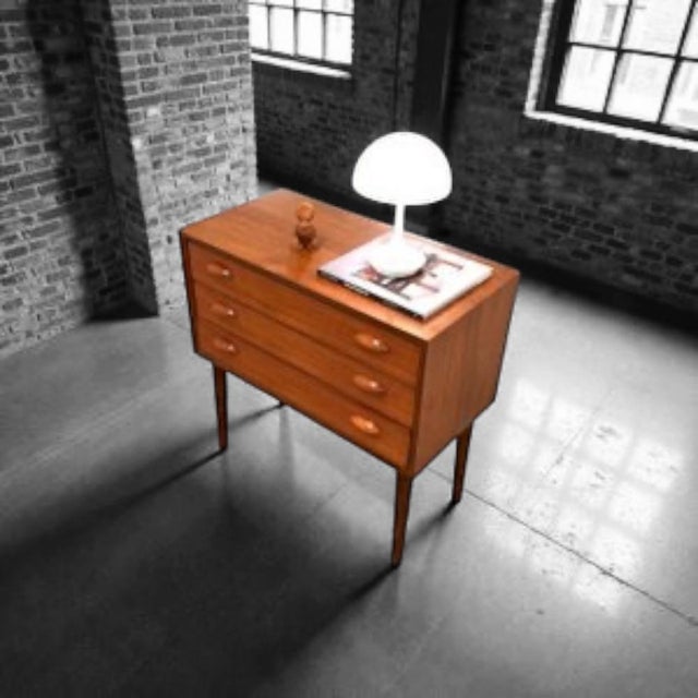 Danish Teak Chest of Drawers attributed to Arne Vodder, Denmark, 1960s For Sale - Image 16 of 17