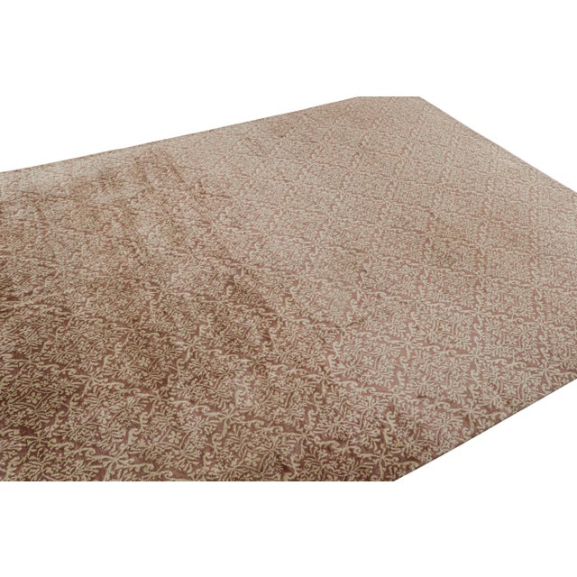 Hand-knotted silk in a thick, durable pile that represents one of our most luxurious custom-capable constructions, this...