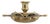Brass Ship's Wheel Ashtray w/ Match Holder For Sale