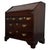 Antique Late English Oak Fall-Front Bureau For Sale - Image 10 of 14