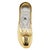 Metal Metal and Glass Shoe-Clock from Bucherer, Europe, 1970s For Sale - Image 7 of 7