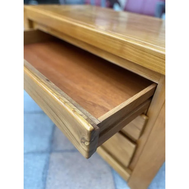 Chets of 3 Drawers in Solid Elm For Sale - Image 4 of 8