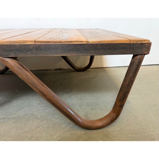 Vintage Industrial Coffee Table, 1960s For Sale - Image 11 of 16