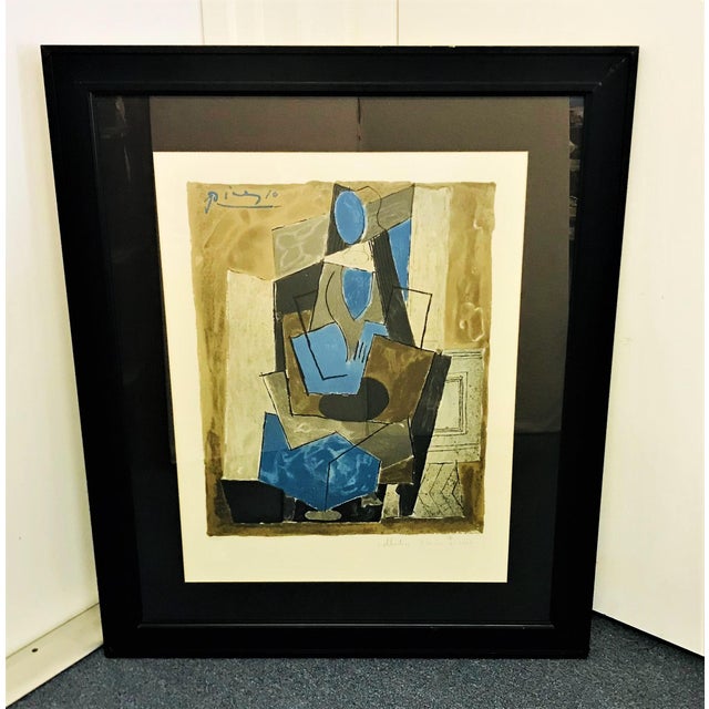 Limited Edition Pablo Picasso 'Femme Assise' Lithograph