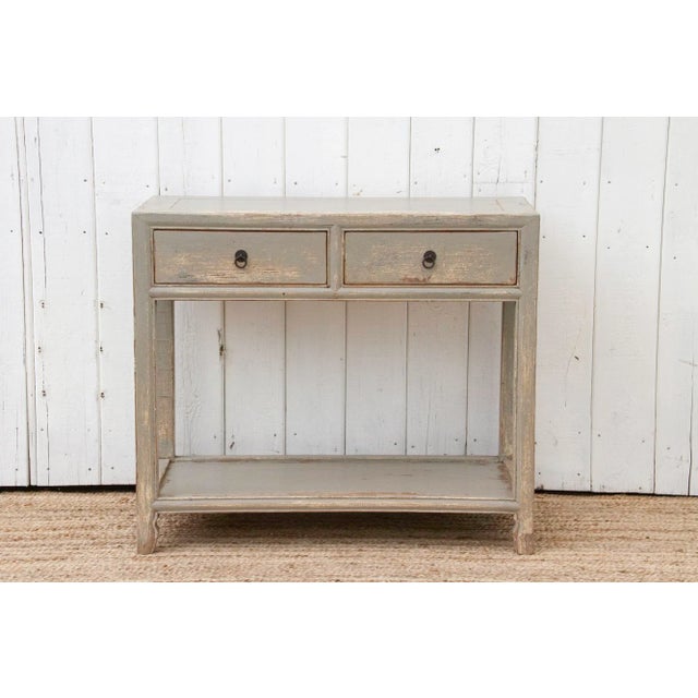Country Style Painted Console Table For Sale - Image 11 of 11