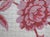 Red Antique French Textile Design For Sale - Image 8 of 9