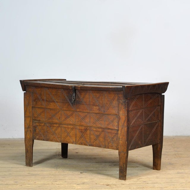 Antique Shepherds Chest, 1850s For Sale - Image 15 of 15