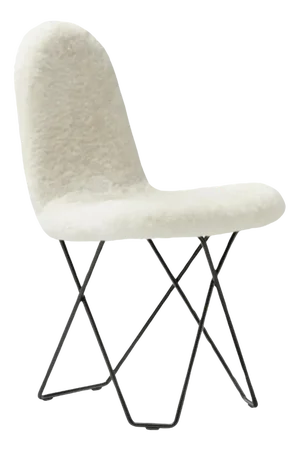 Cactus Sheepskin Dining Chair by Cuero Design