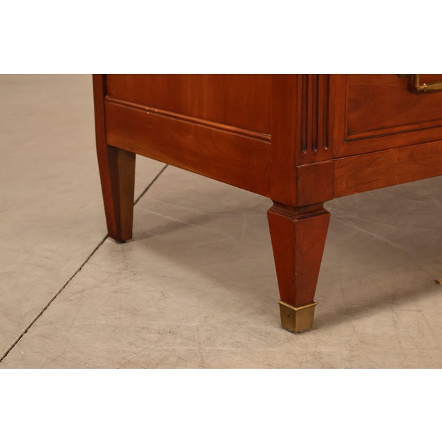 Kindel French Directoire Style Fruitwood High Chest For Sale - Image 9 of 18