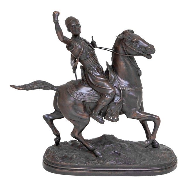 Auguste Moreau "The Falconer" Bronze For Sale