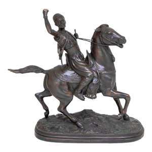 Auguste Moreau "The Falconer" Bronze