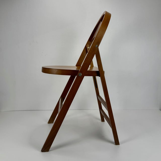 Bernini Tric Folding Chair by Achille & Pier Giacomo Castiglioni for Bernini, Italy, 1980s For Sale - Image 4 of 9
