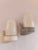 Glass Light Blue Ceramic Model 6077 Sconces by Wilhelm Wagenfeld for Lindner, 1950s, Set of 2 For Sale - Image 7 of 16