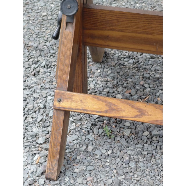 Vintage Hamilton Drafting Table For Sale - Image 15 of 17