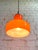 Vintage Orange Glass Pendant Lamp, Germany, 1970s For Sale - Image 9 of 17