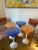1960s Vintage Frosted Martini Glasses - Set of 4 For Sale - Image 5 of 9