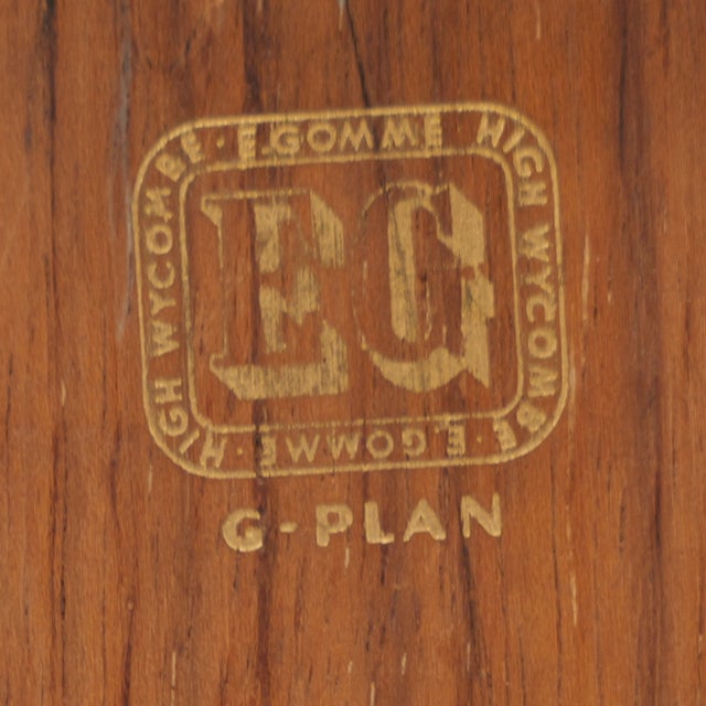 1950s Elevator Coffee Drop Leaf Dining Table by E Gomme For Sale - Image 12 of 12