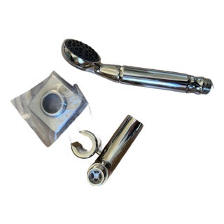 New Waterworks Ludlow Hand Shower on Hook, Polished Nickel, 1.75gpm, New in Box For Sale