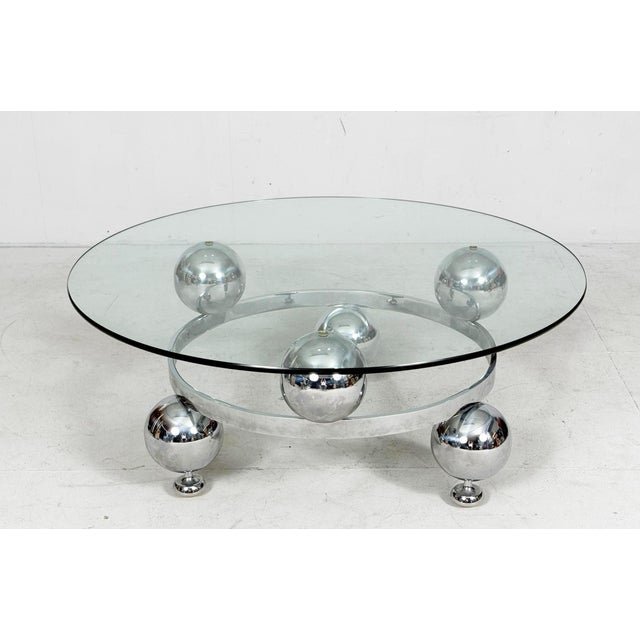 Mid-Century Modern Vintage Space Age Coffee Table, Germany, 1970s For Sale - Image 3 of 12
