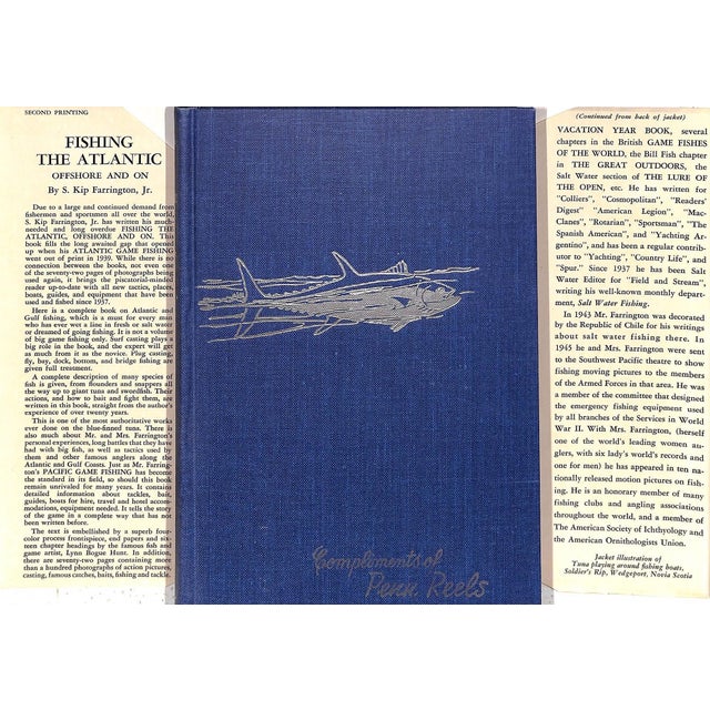 Traditional "Fishing the Atlantic: Offshore and On" 1949 Farrington, S. Kip Jr., & Hunt, Lynn Bogue For Sale - Image 3 of 12