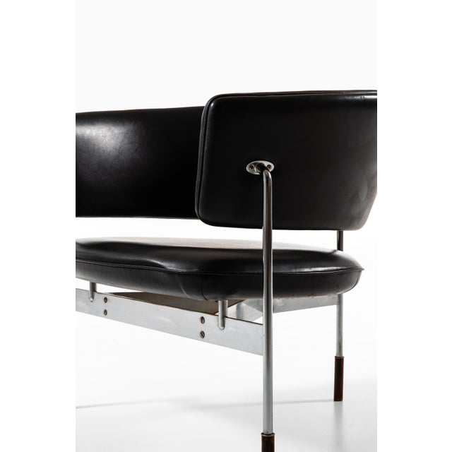 Set of Norwegian Rosewood Model Cirkel Lounge Chairs by Sigurd Resell for Rastad & Relling, 1960s For Sale - Image 12 of 13