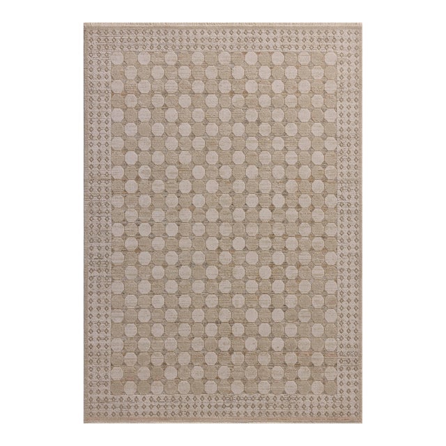Amber Lewis x Loloi Cali Taupe / Natural 11'-6" x 15'-7" Area Rug For Sale