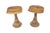 Turned Bases Carved Seat Solid Oiled Walnut Bar Stools MINT! For Sale - Image 11 of 14