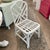 Hollywood Regency Pair of Vintage Bidtro Chippendale Rattan Dining Chairs For Sale - Image 3 of 7
