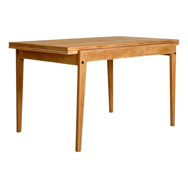 Extendable Coffee Table in Oak, 1960s For Sale