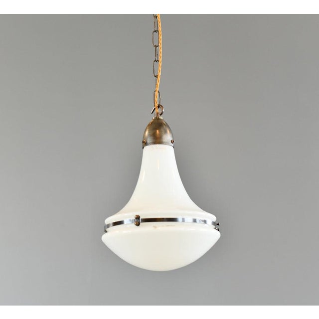 1920s Luzette Pendant Light by Peter Behrens for Siemens, 1920s For Sale - Image 5 of 7