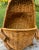 Vintage Mid 20th Century Rattan Wicker Frog Accent Storage Basket For Sale - Image 11 of 11