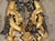 Pair of Italian Giltwood and Ebonized Louis XVI Style Lyre Form Sconces, 1950s For Sale - Image 4 of 18