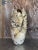 Alabaster Vintage Brutalist Sculptural Studio Pottery Vase For Sale - Image 8 of 10