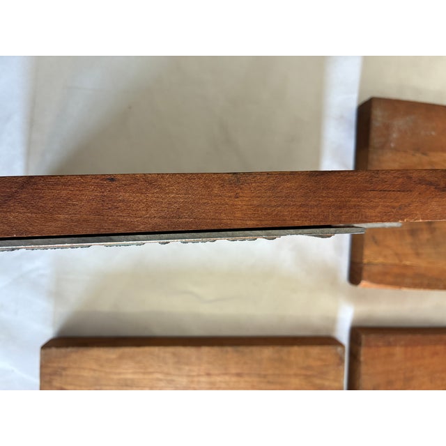 Set of 4 Antique Letterpress Advertising Printer’s Blocks For Sale In Oklahoma City - Image 6 of 13