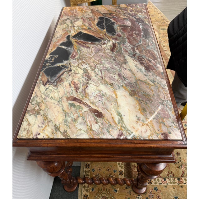 Design Plus Gallery presents a Portuguese Baroque Center Table from the Late 20th Century. The late 20th-century...