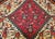 Vintage Persian Senneh Kilim Rug, Handwoven Wool & Cotton, Medallion Pattern, Navy & Ivory, 4x6 For Sale - Image 14 of 16