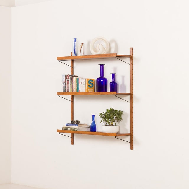 Mid-Century Teak Shelving Unit, Denmark, 1970s For Sale - Image 11 of 11